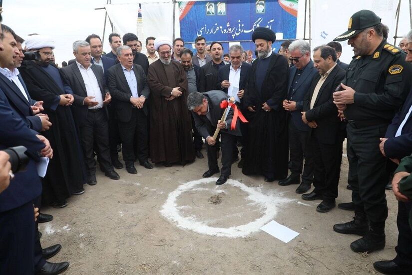 دامداری ۶ هزار راسی مشگین شهر با سرمایه گذاری ۷۰ هزار میلیارد ریالی کلنگ زنی شد
