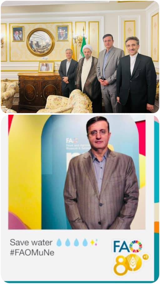 آغاز عملیات نوسازی اتاق جمهوری اسلامی ایران در مقر فائو